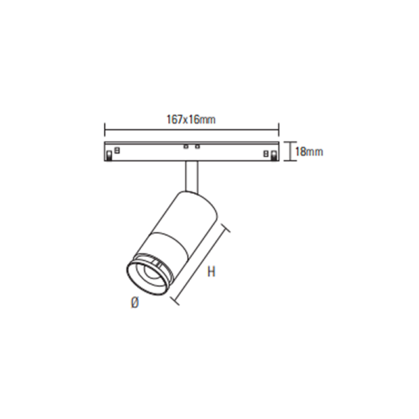 MAGNETIC LIGHT PROJECTEUR SM – Image 2