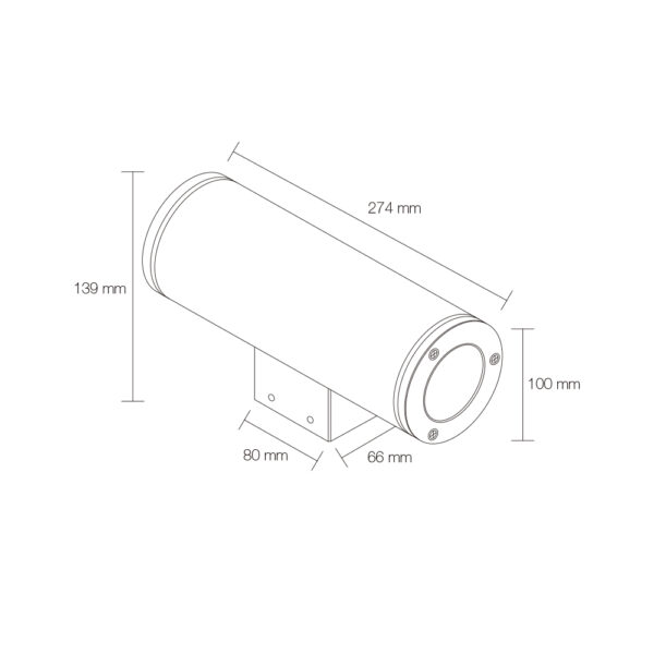 APPLIQUE MURALE IP65 – Image 2
