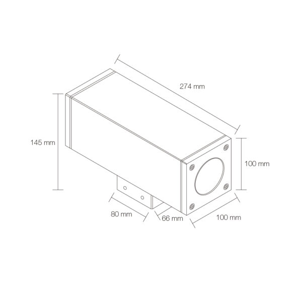 APPLIQUE MURALE IP65 – Image 3